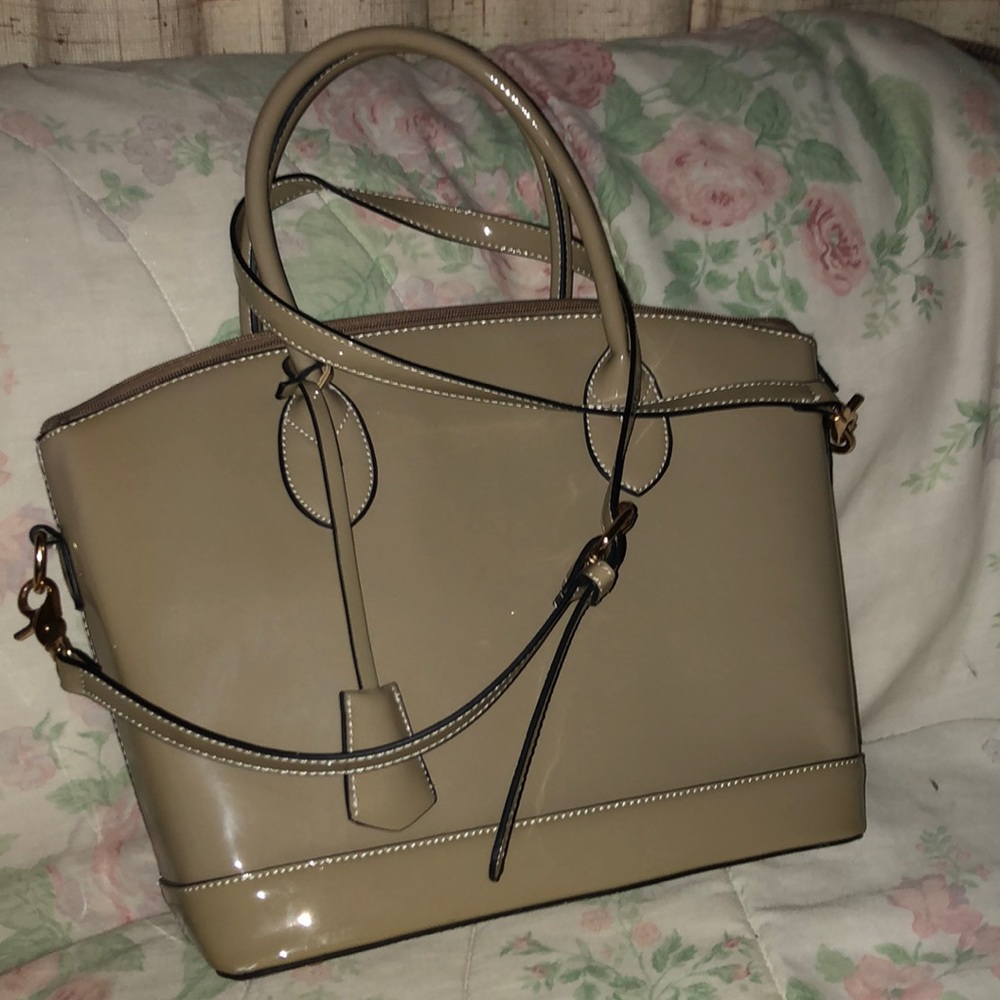 Taupe purse
